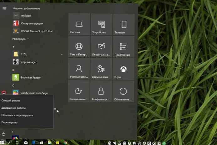 [Windows 10] Ako vypnúť - Aktualizujte a reštartujte v dialógovom okne Vypnúť.